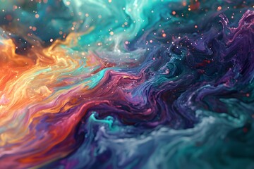Fototapeta na wymiar abstract background cosmic nebula
