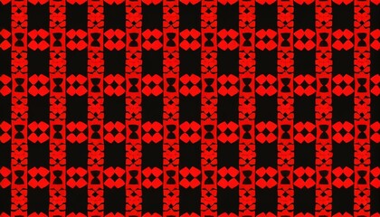 red and black background