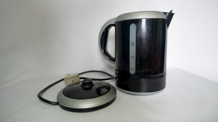 Basic electric kettle for water and coffee heater