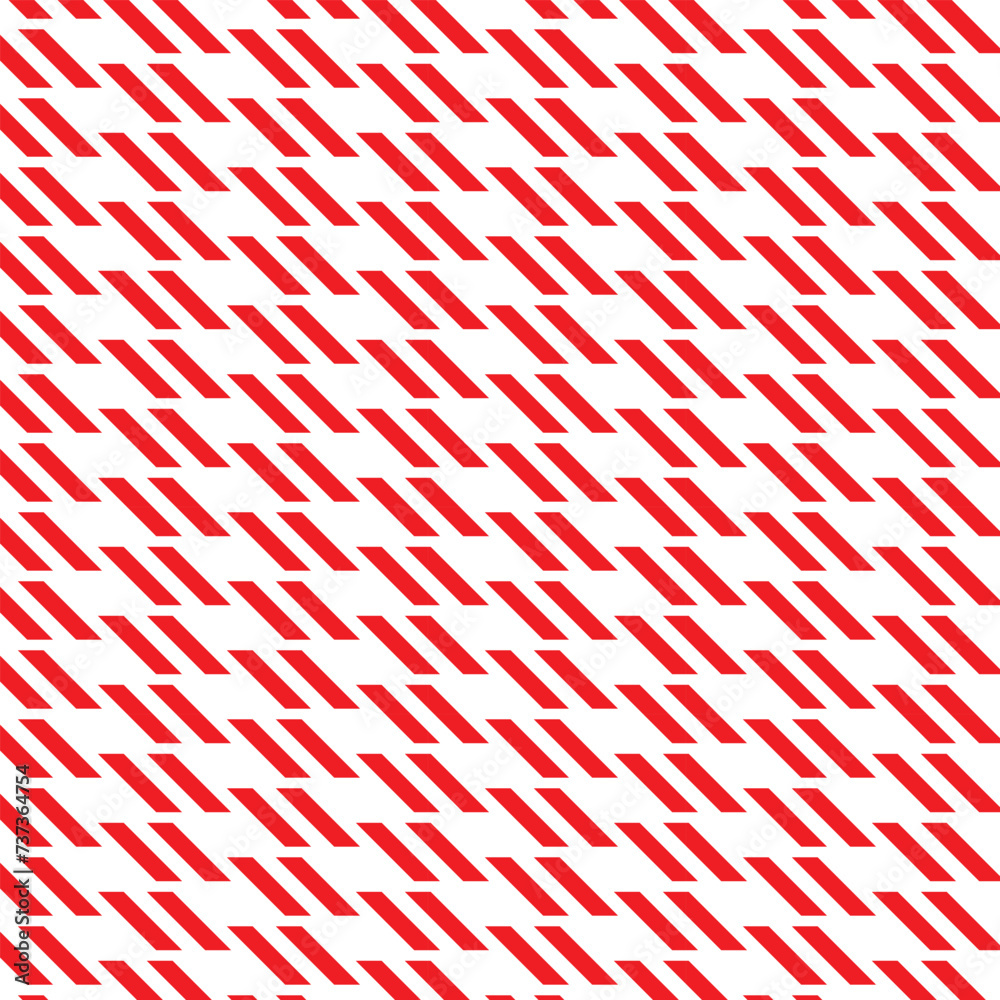 Poster abstract seamless repeatable red diagonal bold line pattern.