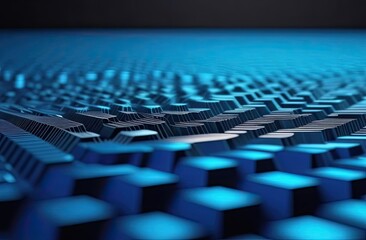 Geometric shapes: Multicolored abstract 3d background.