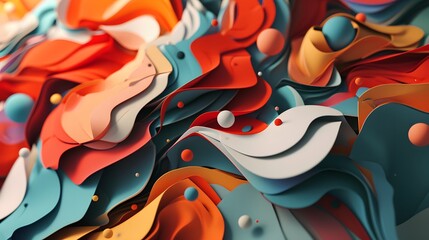 abstract background chaos