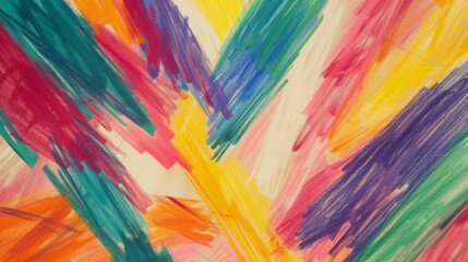 Abstract background from multi-colored pencils