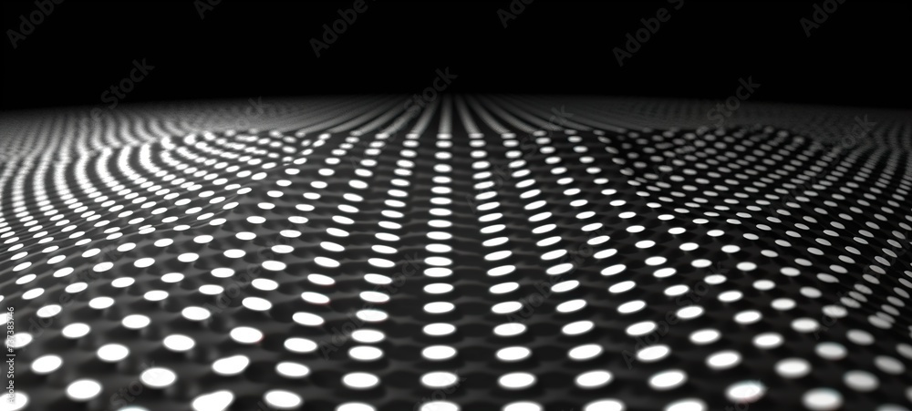 Wall mural Dot work gradient pattern