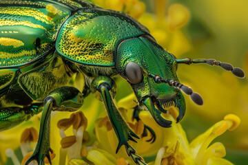 Jewell Beetle in it's Natural Habitat, High Resolution Files, National Geographic Quality