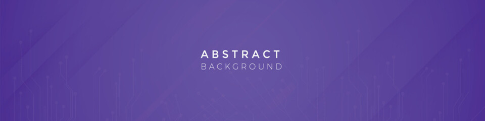 abstract technology linkedin social media cover banner template