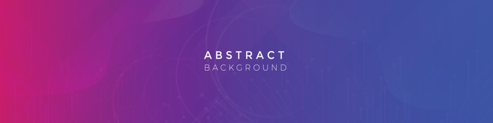 colorful collection with abstract Gradient shapes for linkedin social media banner