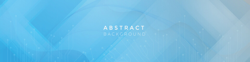 Modern Gradient Simple abstract linkedin social media cover banner design