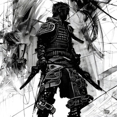 samurai, japanese warrior, fighter from japan