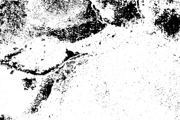 Rustic grunge vector texture with grain and stains. Abstract noise background. Weathered surface. Dirty and damaged. Detailed rough backdrop. Vector graphic illustration with transparent white. EPS10.