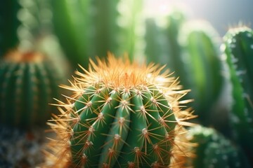 Cactus in Macro Photography