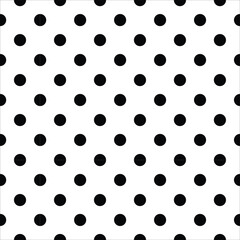 black and white dots