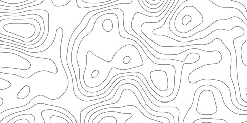 Topographic map background geographic line map . geography concept vector illustration topo contour grid abstract backdrop background .luxury abstract black line art design .