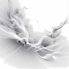 an abstract white background, exuding a sense of clarity and elegance through its minimalist design, generative ai