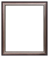 Old picture frame in PNG format on a transparent background.
