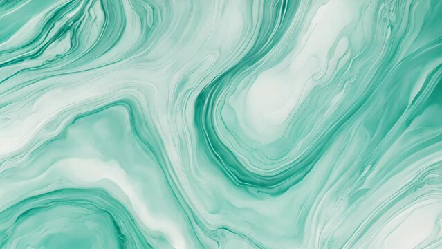 Close up of green and white marble pattern. Perfect for backgrounds or textures