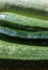 background with fresh vegetables, autumn still life with squash 