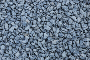 crushed stone for mixing cement background.
