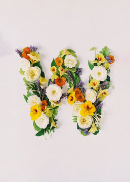 Floral Alphabet 