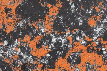 Abstract Texture background. Colorful Abstract texture. Orange and black color texture. Rusted Texture. hand-painted abstract background.  Orange grunge texture background.                   