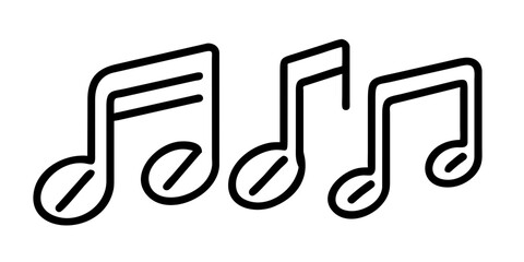 Music notes, music, music beat, music icon music-themed icons, featuring music notes, beats, and other musical elements, perfect for adding rhythm and melody to your designs.