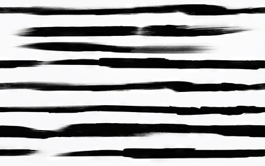 Black and white abstract background with grunge brush strokes Seamless pattern