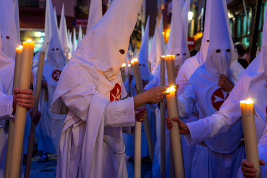 hermanos nazarenos de la semana santa de Sevilla, Espa&ntilde;a
