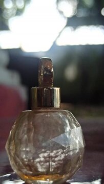 perfume and bottles