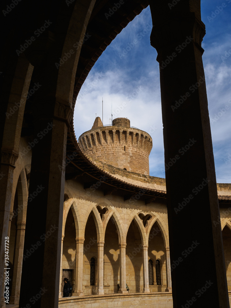 Wall mural Castillo de Bellver