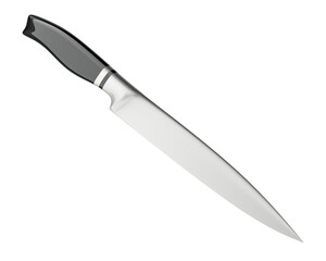 Carving knife. 3D rendering isolated on transparent background