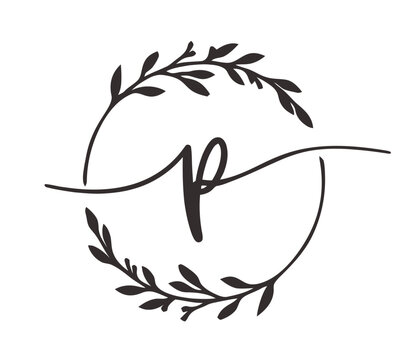 illustration of a p logo