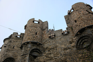 Belgium, Ghent, Grafensteen Castle