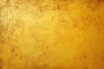 Golden Aged Wall. Vintage Paper Texture with Golden Grunge Background for Parchment