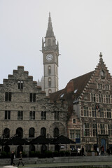Historical center of Gent, Belgium