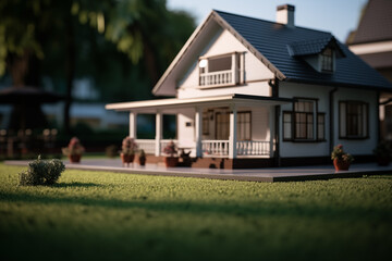 Sale and purchase of private house. Housing rent. Cottage, mansion. Moving, weekend, relax.