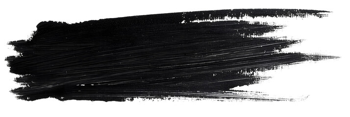 Black marker paint texture isolated on white background - obrazy, fototapety, plakaty