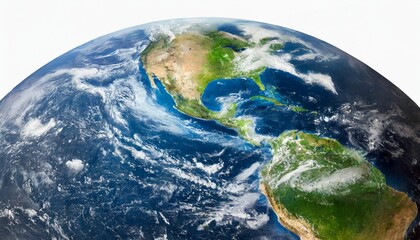 the planet earth from space cut out transparent isolated on white background png file