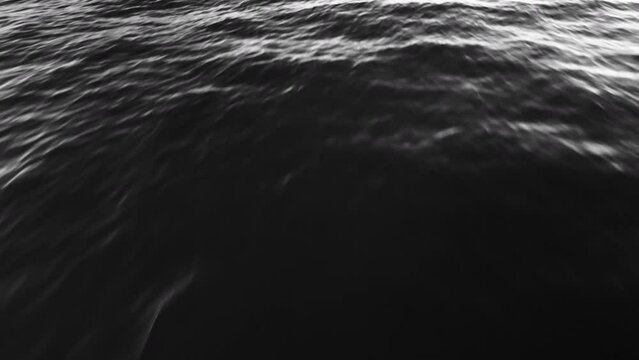 Dark waves overlay video with Drone