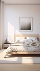Serenely Simple: Minimalist Bedroom Retreat