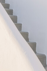stairway to success in Santorini, Greece