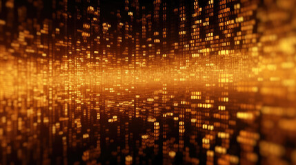 Fototapeta premium Digital binary data background