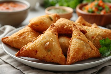 Satisfy Your Cravings with These Delicious Samosas Generative AI