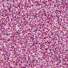 Shining pink glitter texture background. Vector illustration.
