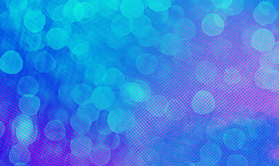 Blue bokeh background banner perfect for Party, Anniversary, Birthdays, and various design works