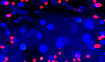 Blue bokeh background banner perfect for Party, Anniversary, Birthdays, and various design works