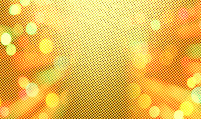 Yellow, orange bokeh background banner perfect for Party, Anniversary, Birthdays, and various design works