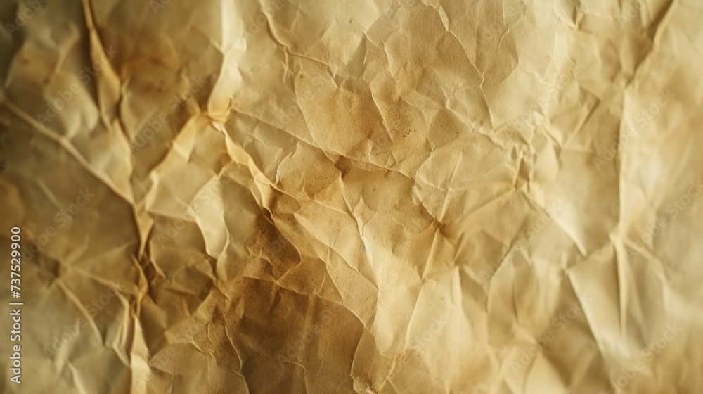 Poster a detailed view of a piece of brown paper. versatile and suitable for various creative projects