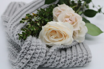The White Rose and Crochet Art to Celebrate for the Occasion
