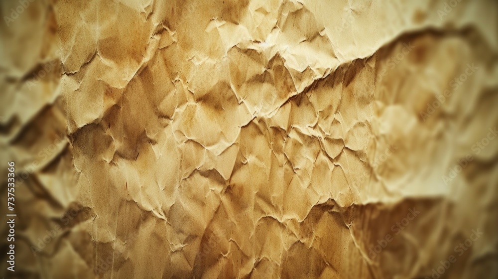 Aufkleber A close-up view of a piece of paper that is attached to a wall. This image can be used for various purposes