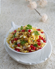 healthy breakfast with muesli